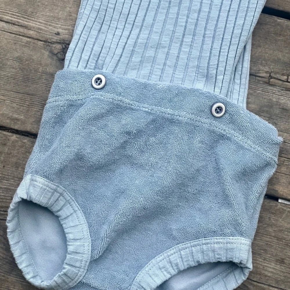 1 + In The Family Baby Boy Ayala Two Piece Romper NWT